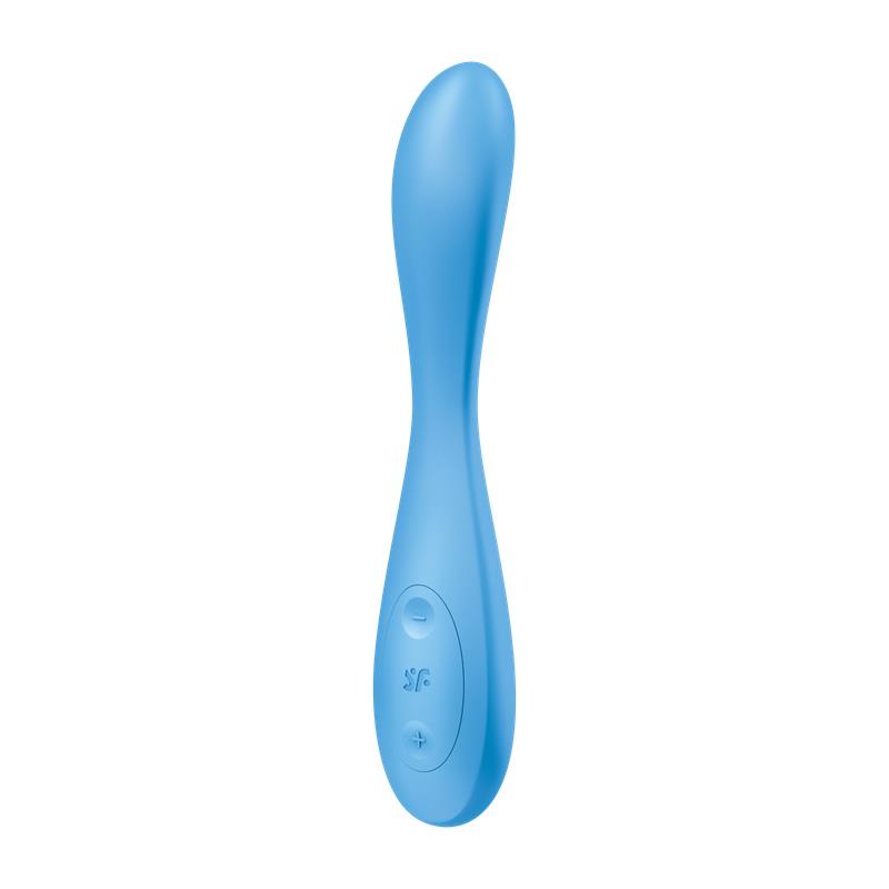 Vibrador G Spot Flex 4 con APP Satisfyer Connect Azul