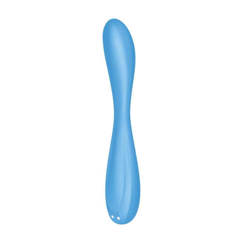 Vibrador G Spot Flex 4 con APP Satisfyer Connect Azul