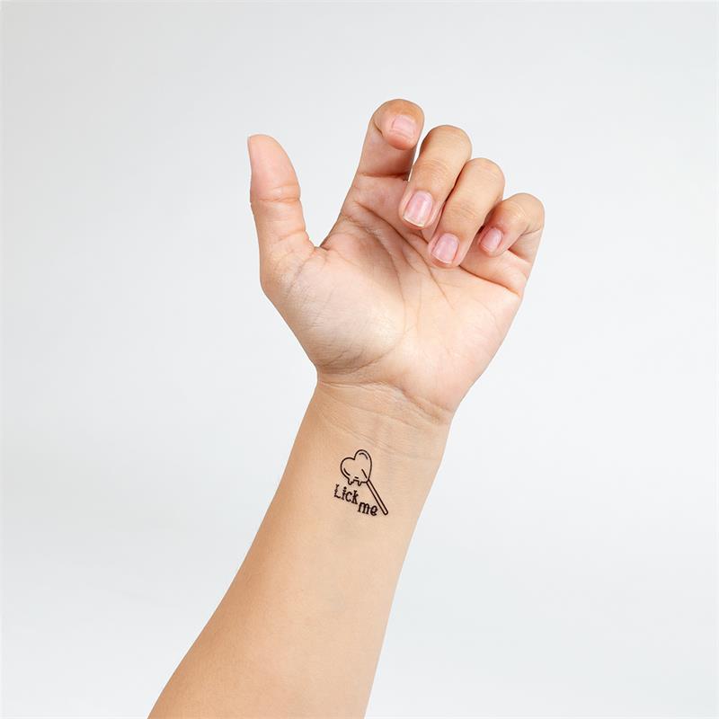 Set de 10 Tattoos Temporales Candy Collection