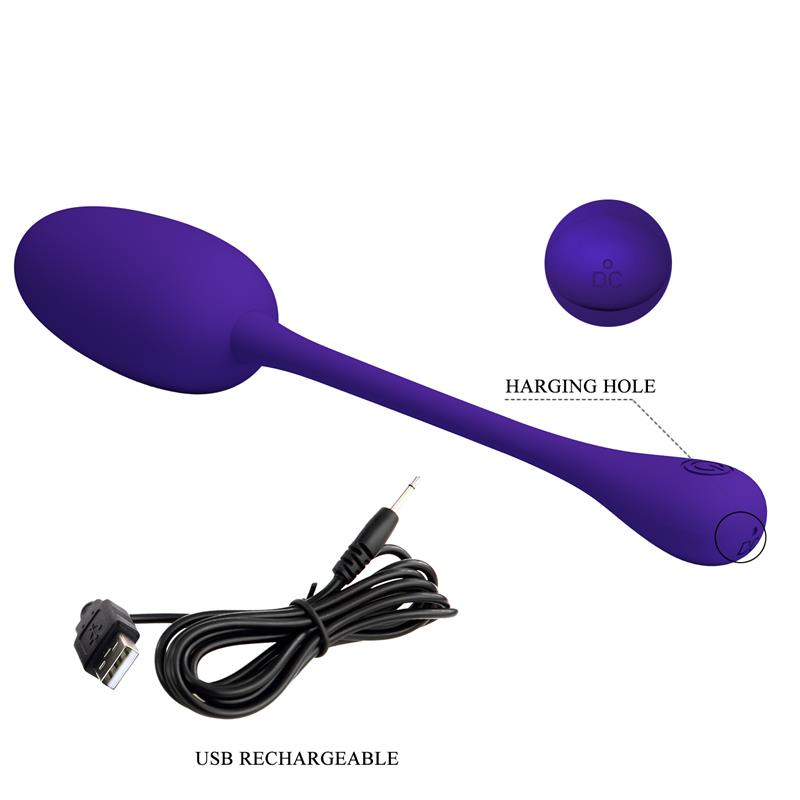 Knucker Huevo Vibrador Purpura