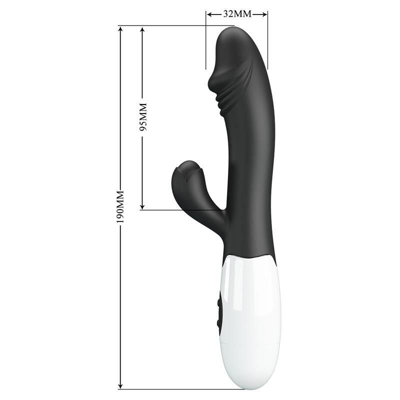 Vibrador Snappy 30 funciones Negro