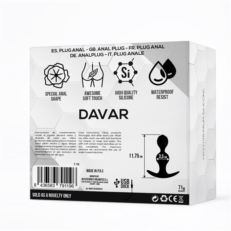 Davar Pluf Anal Silicona