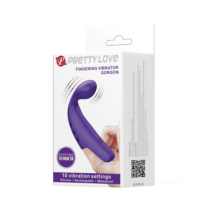 Gorgon Vibrador para el Dedo