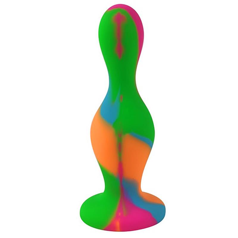 Plug Anal Multi Color Silicona