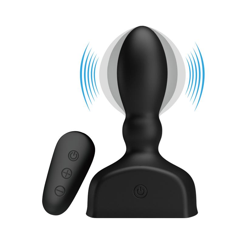 Plug Anal Inflable con Control Remoto Mr Play