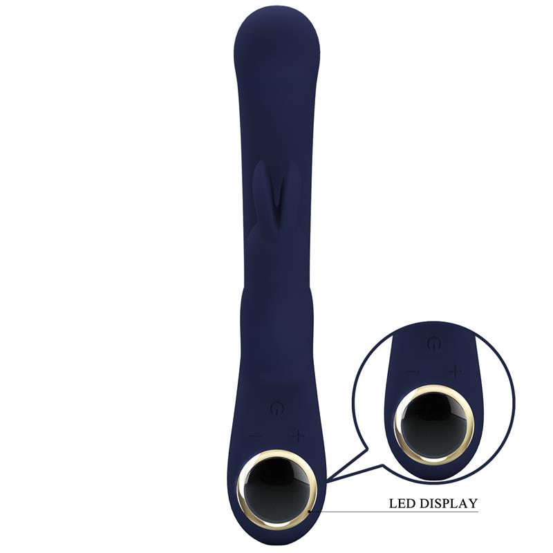 Lamar Vibrador Punto G Azul Oscuro