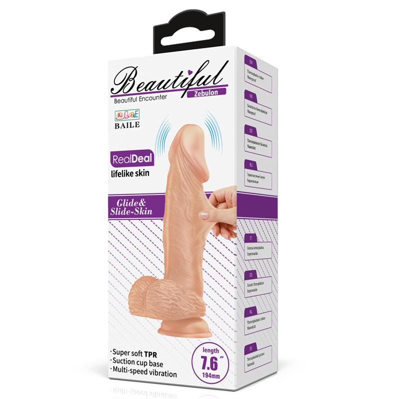 Vibrador Realista 76 Control Remoto