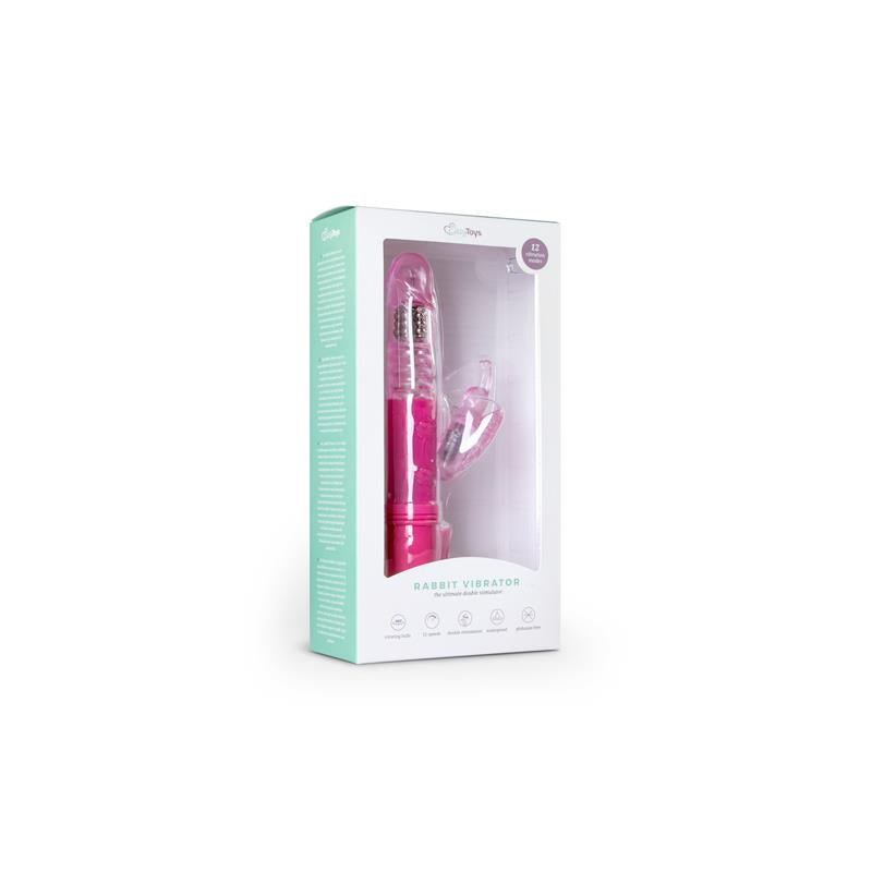 Vibrador de Conejito Mariposa Rosa