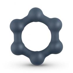 Hexagonal Silicone Penis Ring