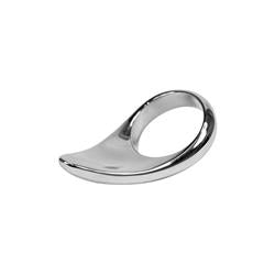 Teardrop Penis Ring Stainless Steel 50mm