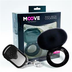 Black Remote Control Vibrating Ring