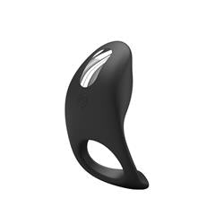 Gemma USB Silicone Vibrating Ring Black