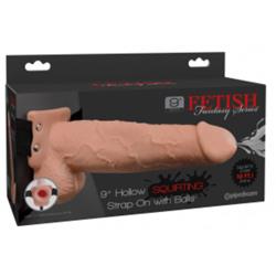 Arnes Elastico con Dildo Hueco 9 Funcion Squirting Natural